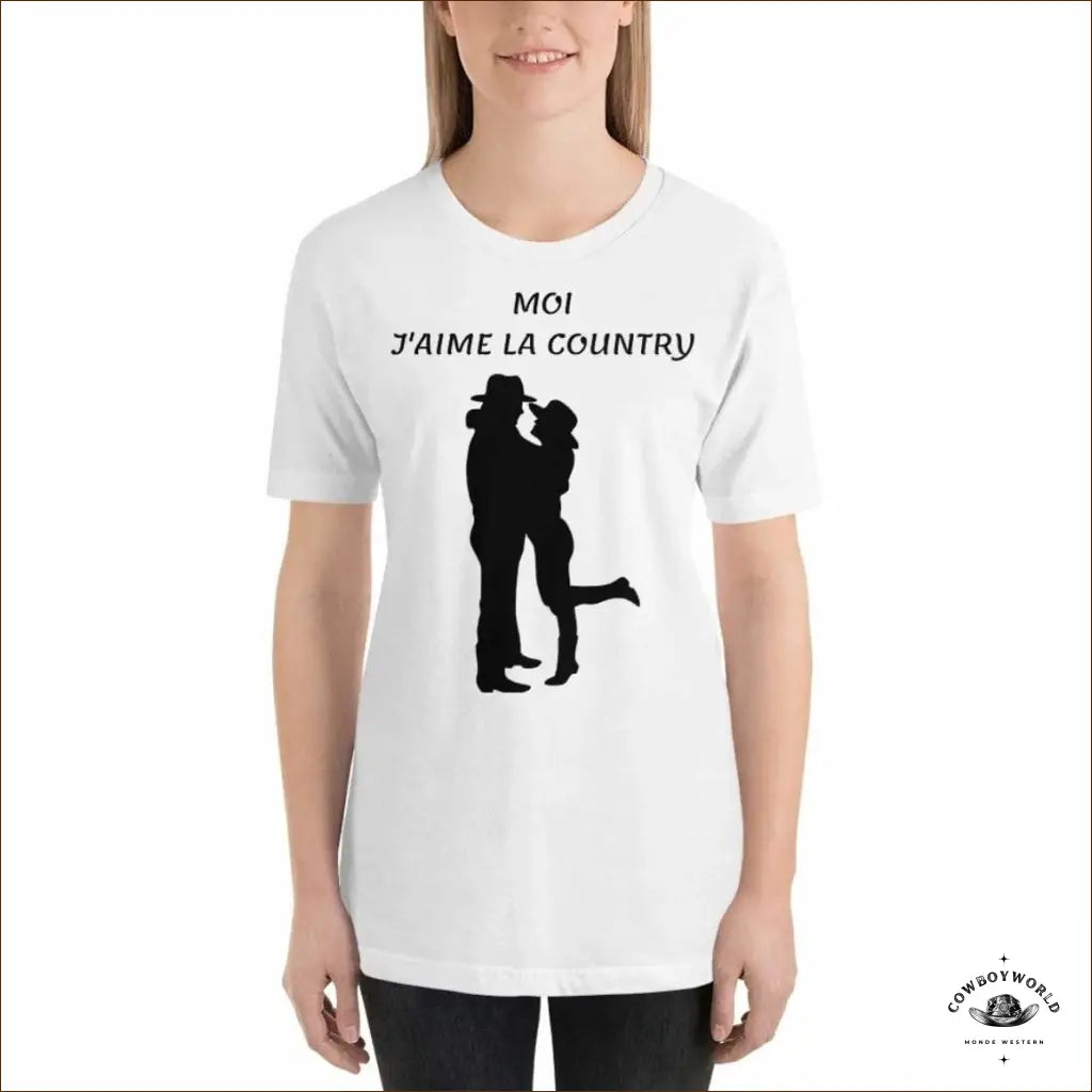 T-Shirt Moi J’Aime La Country