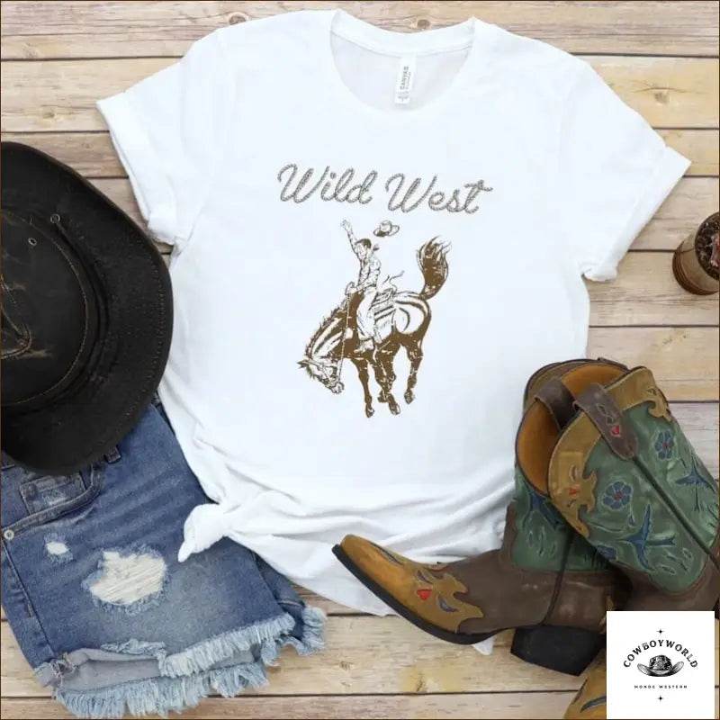 T-Shirt Style Western Wild West - Cowboy World