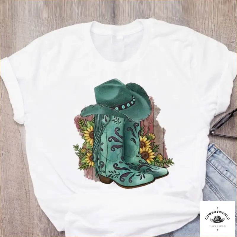 T-Shirt Western Good Times - Cowboy World