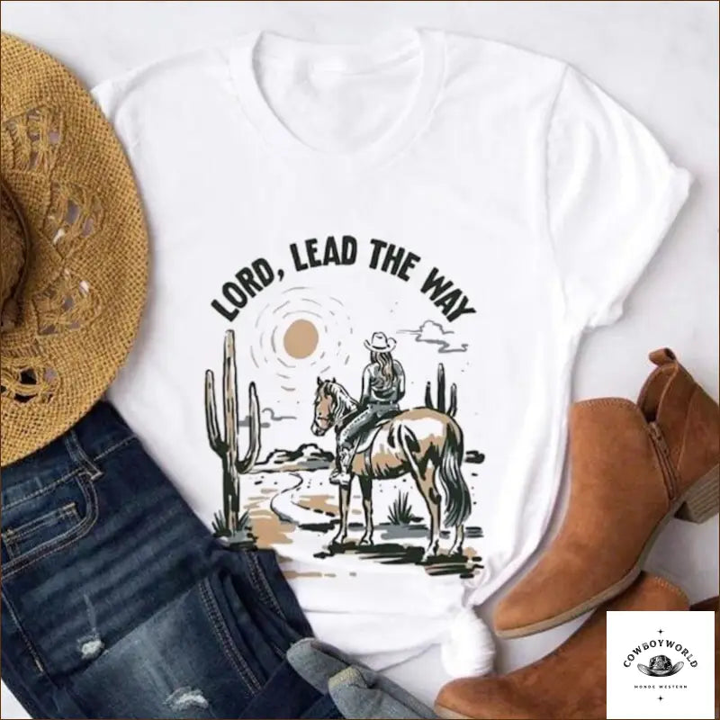 T-Shirt Western Lead The Way