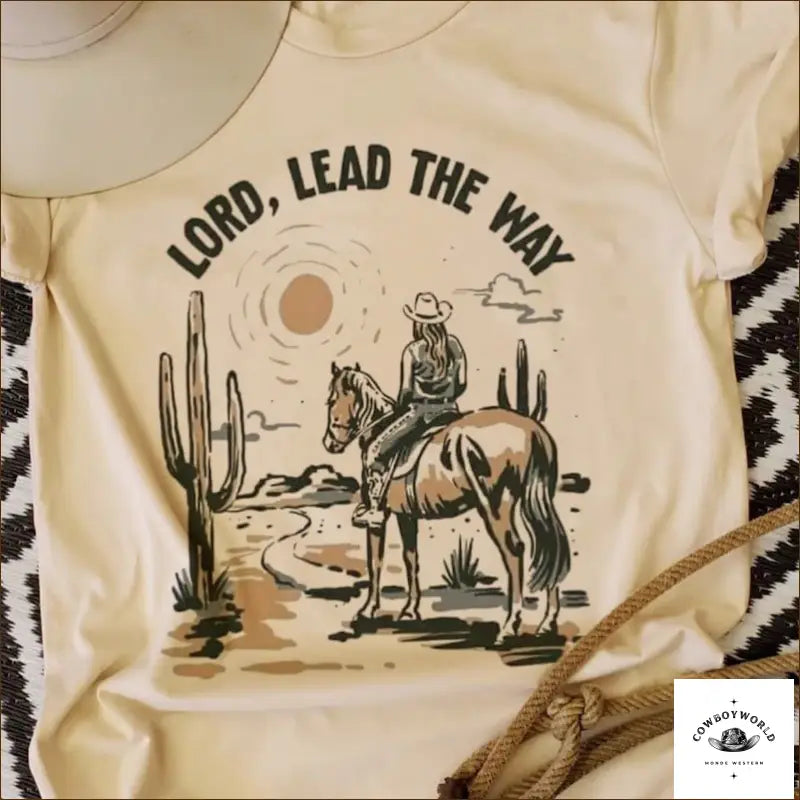 T-Shirt Western Lead The Way