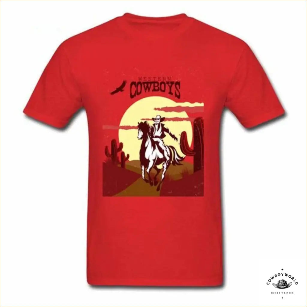 T-Shirt Western Spaghetti