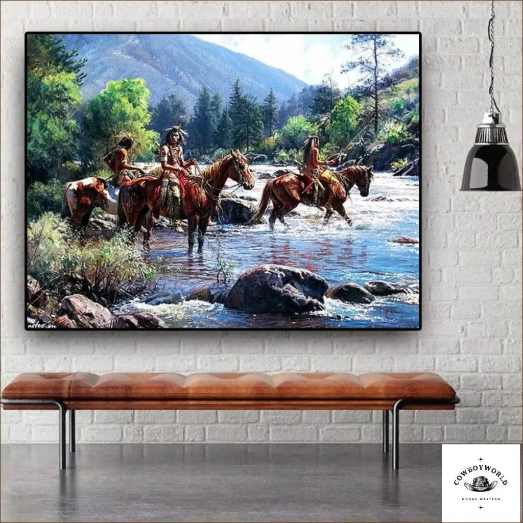 Tableau Apache - Cowboy World