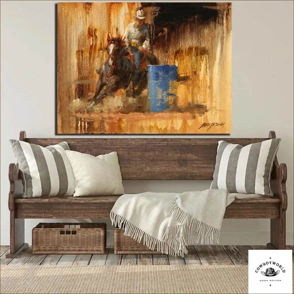 Tableau Décoration Western - Cowboy World