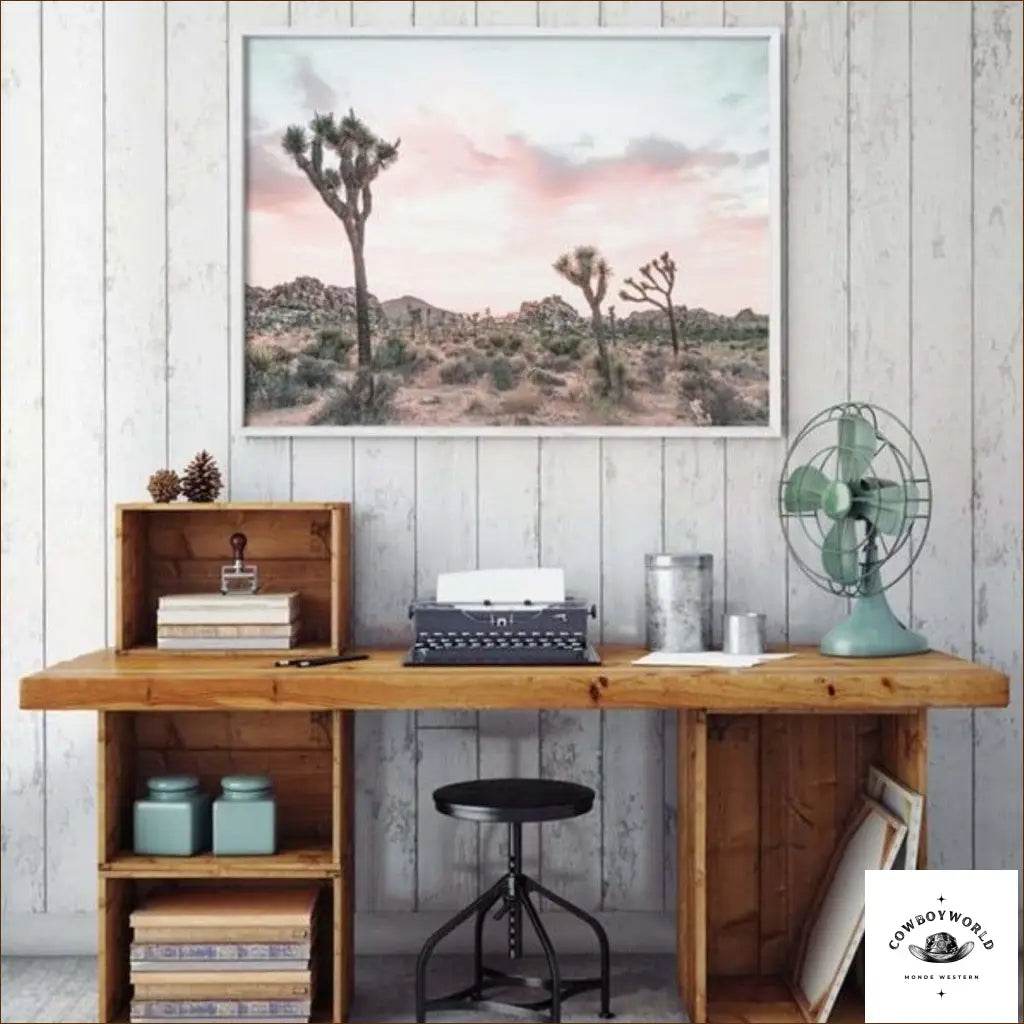 Tableau du Parc National de Joshua Tree - Cowboy World
