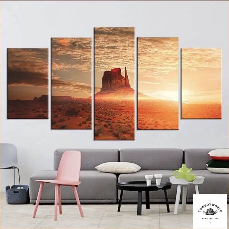 Tableau Monument Valley - Cowboy World