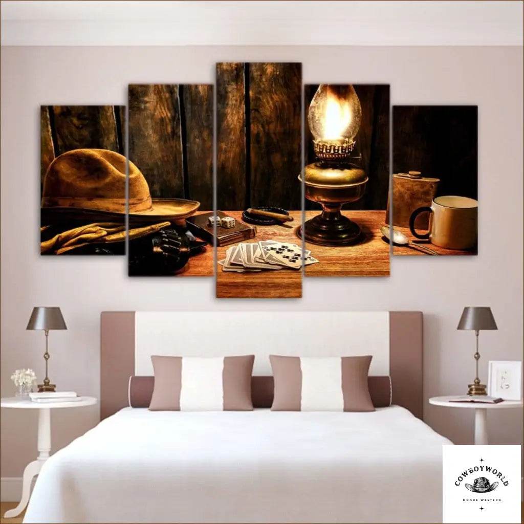 Tableau Saloon Western - Cowboy World