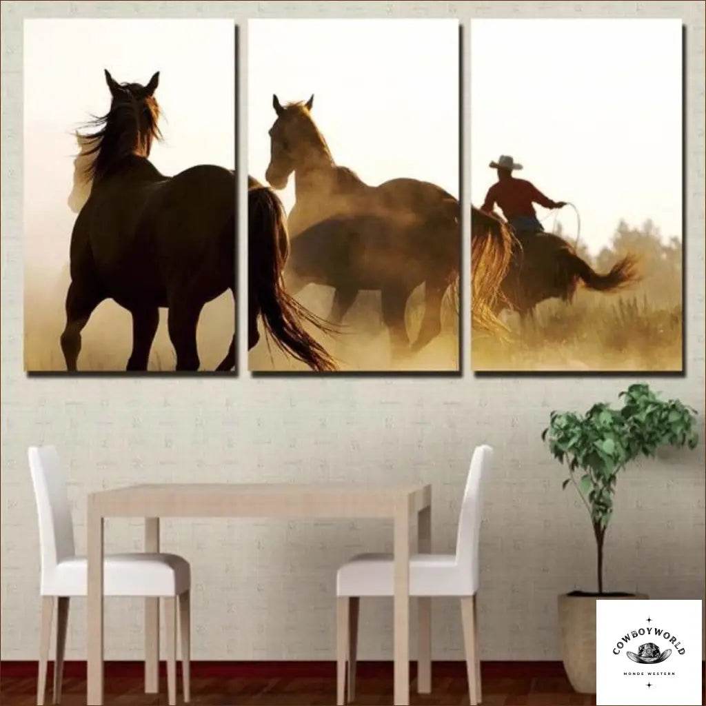 Tableau Vaquero - Cowboy World