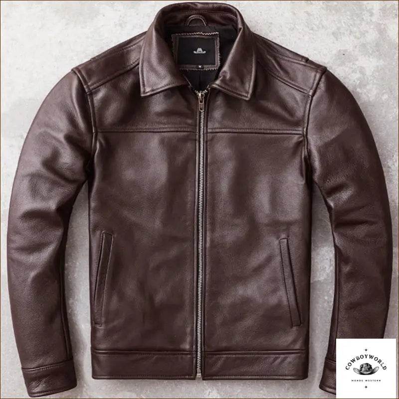 Veste Cowboy Cuir - Cowboy World