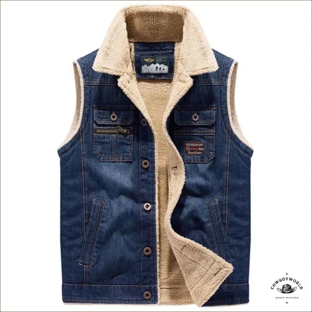 Veste Cowboy Sans Manches - Cowboy World