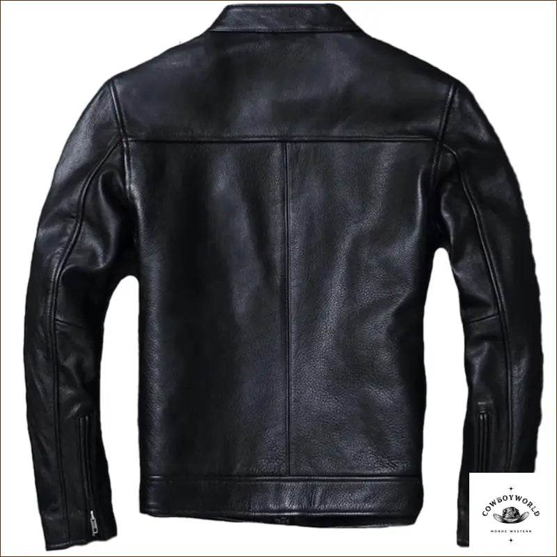 Veste en Cuir Cowboy Homme - Cowboy World