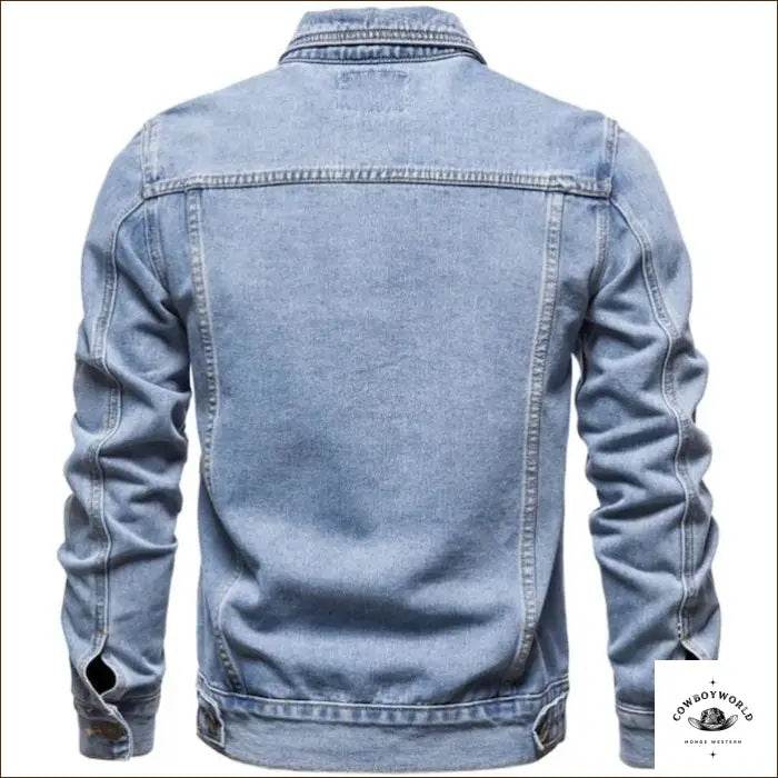 Veste En Jean Coupe Western Homme - Cowboy World