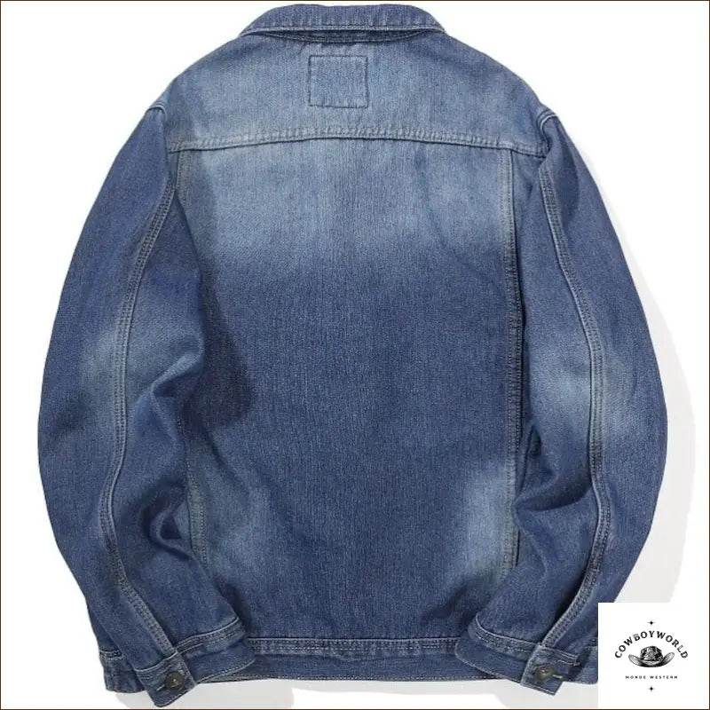 Veste en Jean Muscle Western - Cowboy World