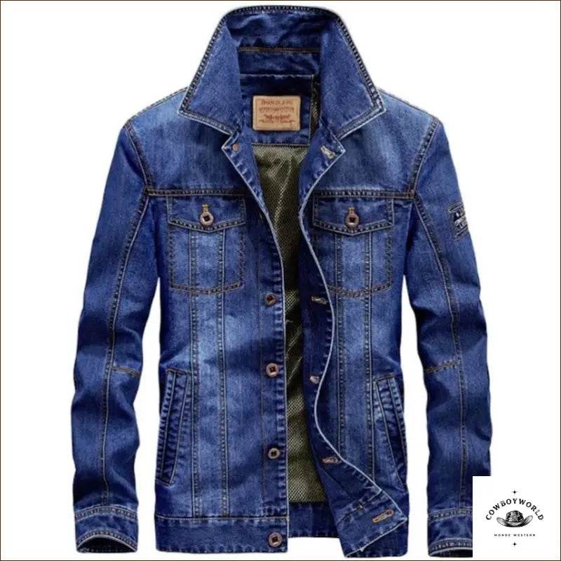 Veste en Jean Western Homme - Cowboy World