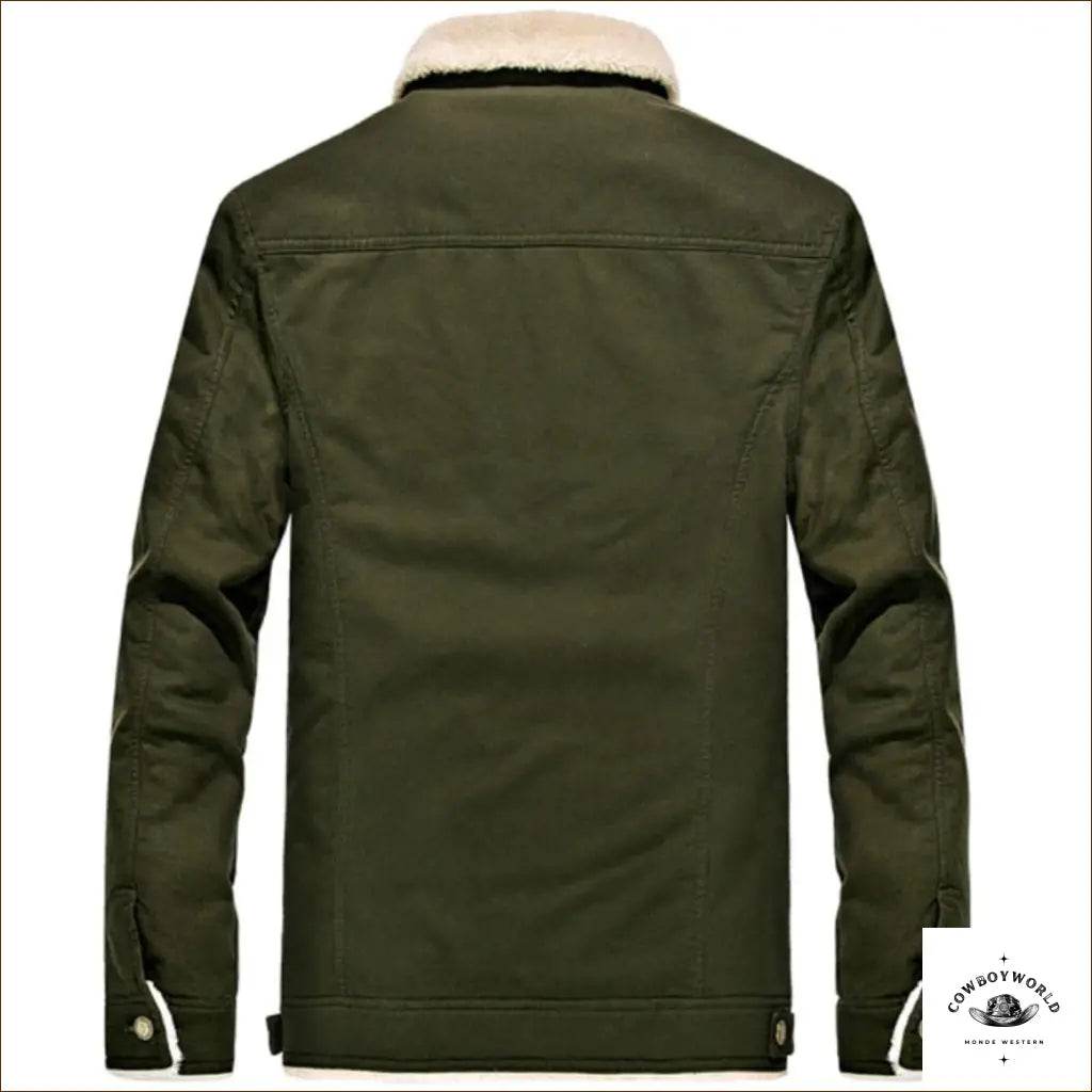 Veste Polaire Style Western Homme - Cowboy World