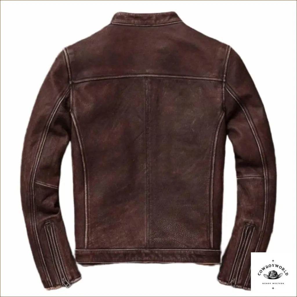 Veste Western en Cuir - Cowboy World