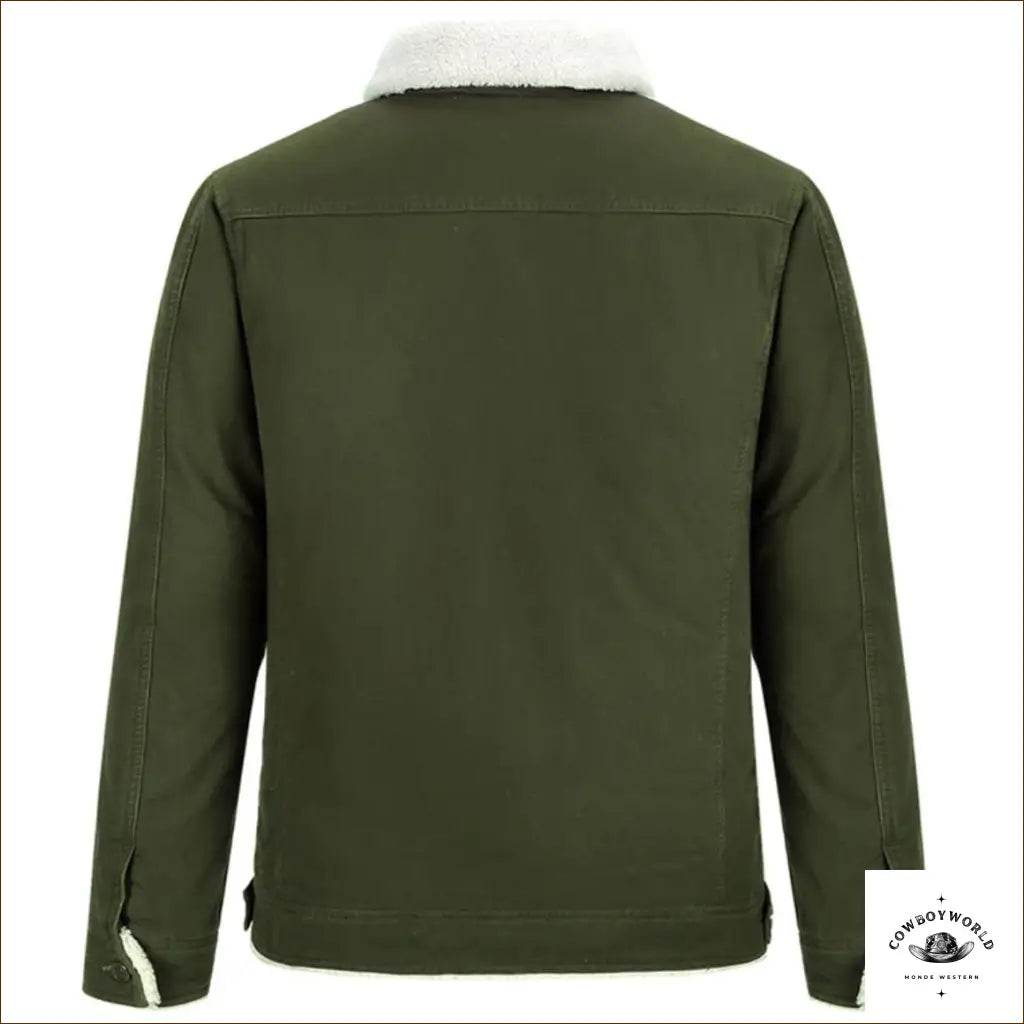 Veste Western en Jean Beige - Cowboy World