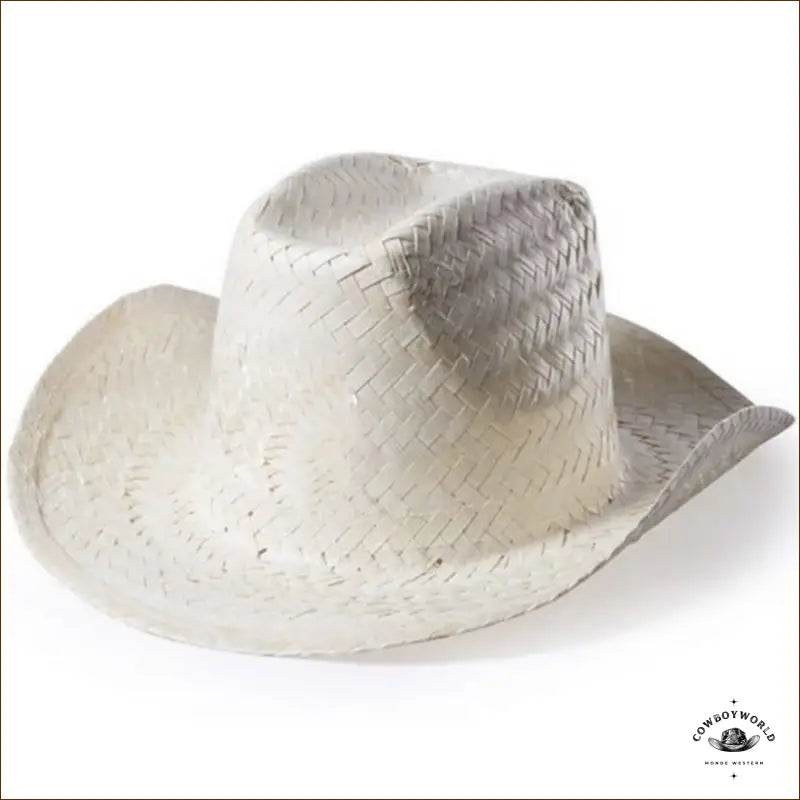 Chapeau Country Blanc - Cowboy World
