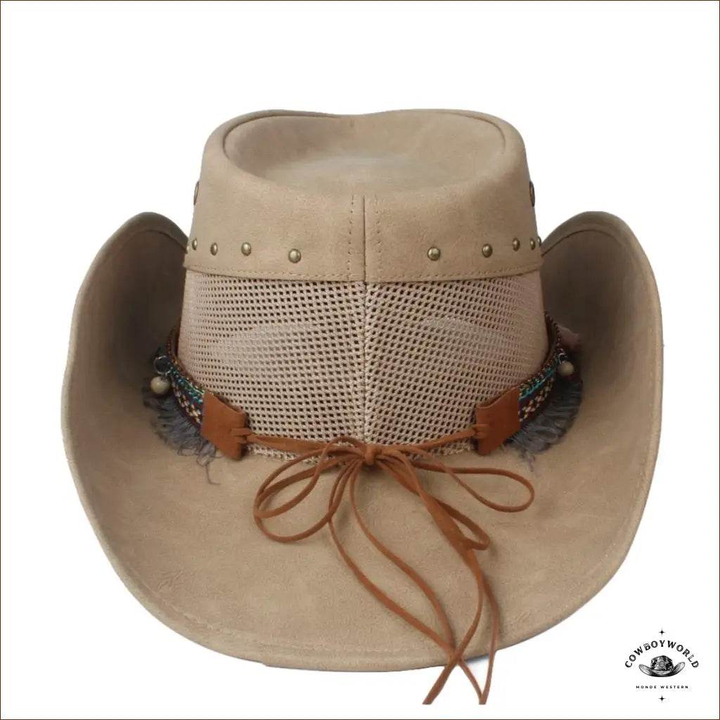 Chapeau Country Cuir Femme - Cowboy World