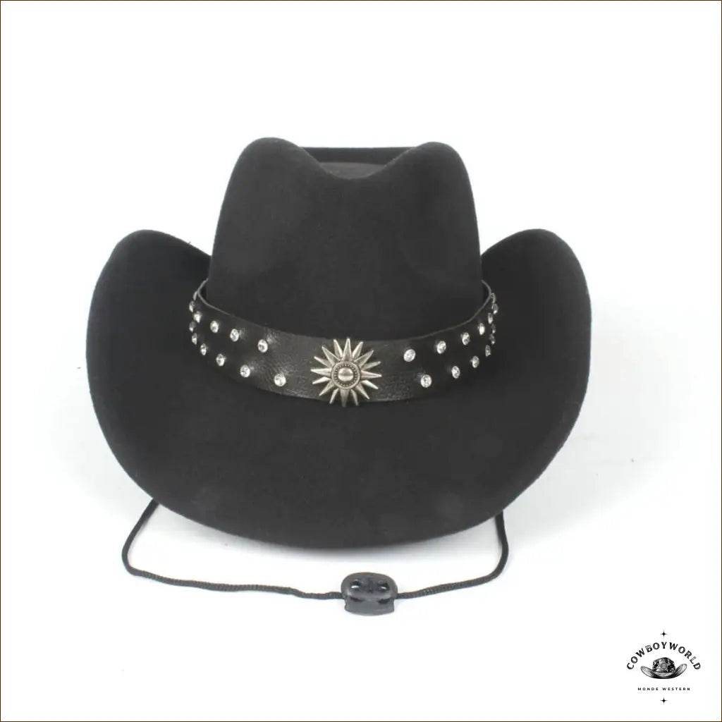 Chapeau Country Western en Feutre - Cowboy World