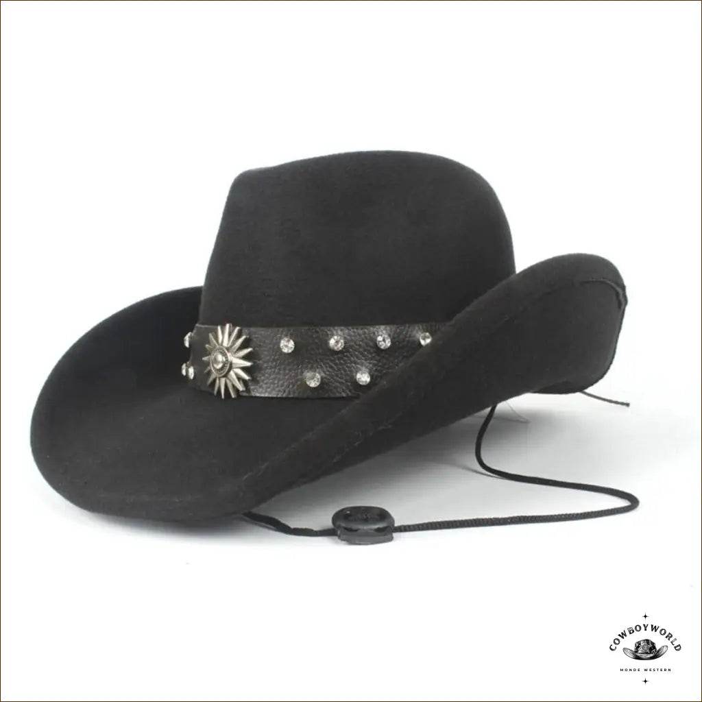 Chapeau Country Western en Feutre - Cowboy World