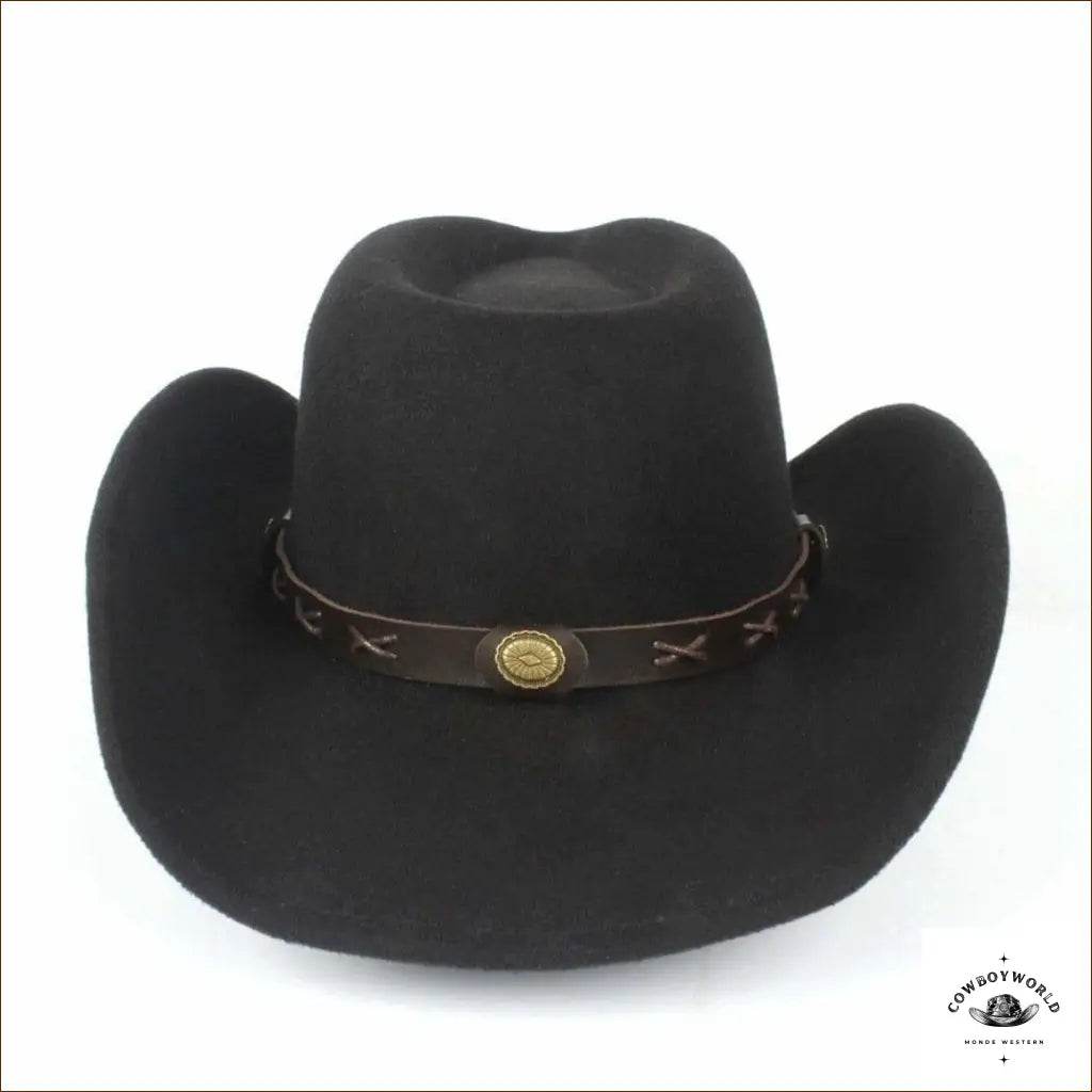 Chapeau Cowboy Feutre Gentleman - Cowboy World