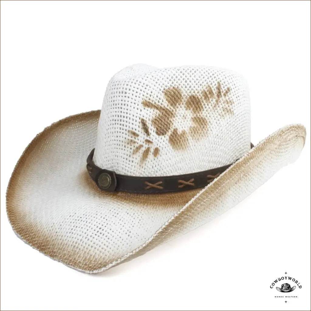 Chapeau de Country Blanc - Cowboy World