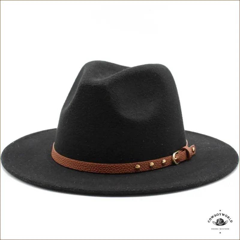 Chapeau de Cowboy à Bord Plat - Cowboy World
