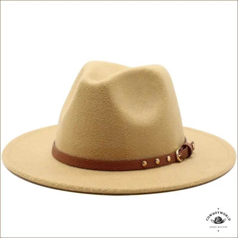 Chapeau de Cowboy à Bord Plat - Cowboy World