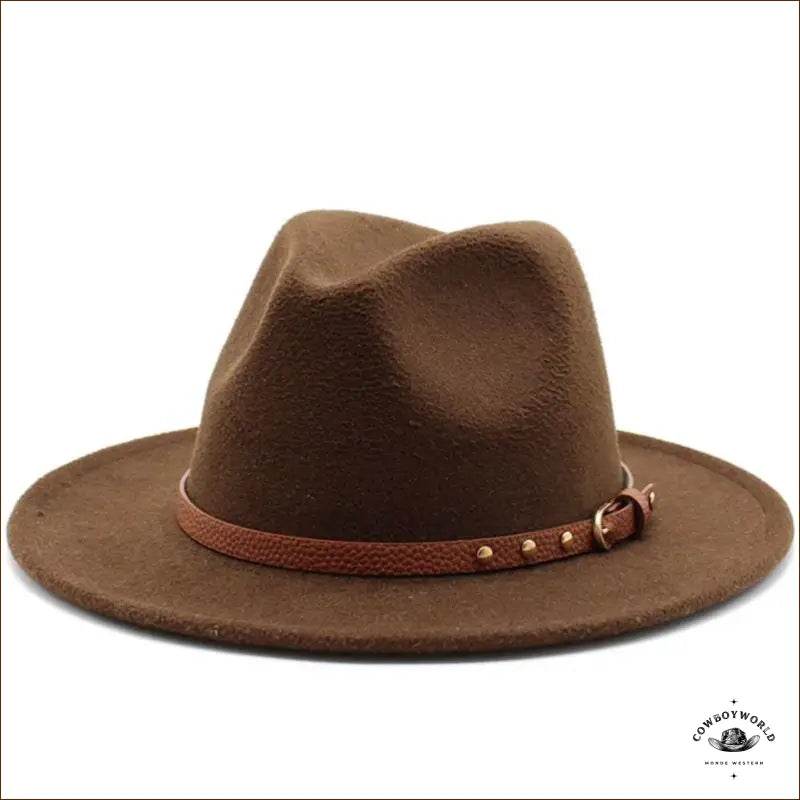 Chapeau de Cowboy à Bord Plat - Cowboy World