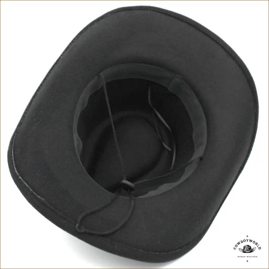 Chapeau de Cowboy Avec Ficelle - Cowboy World