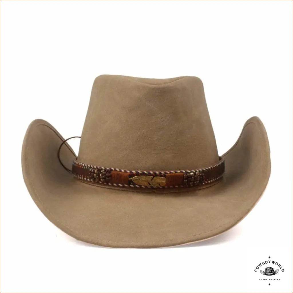 Chapeau de Cowboy Beige - Cowboy World