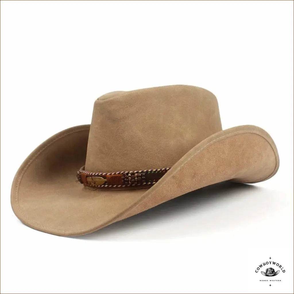 Chapeau de Cowboy Beige - Cowboy World
