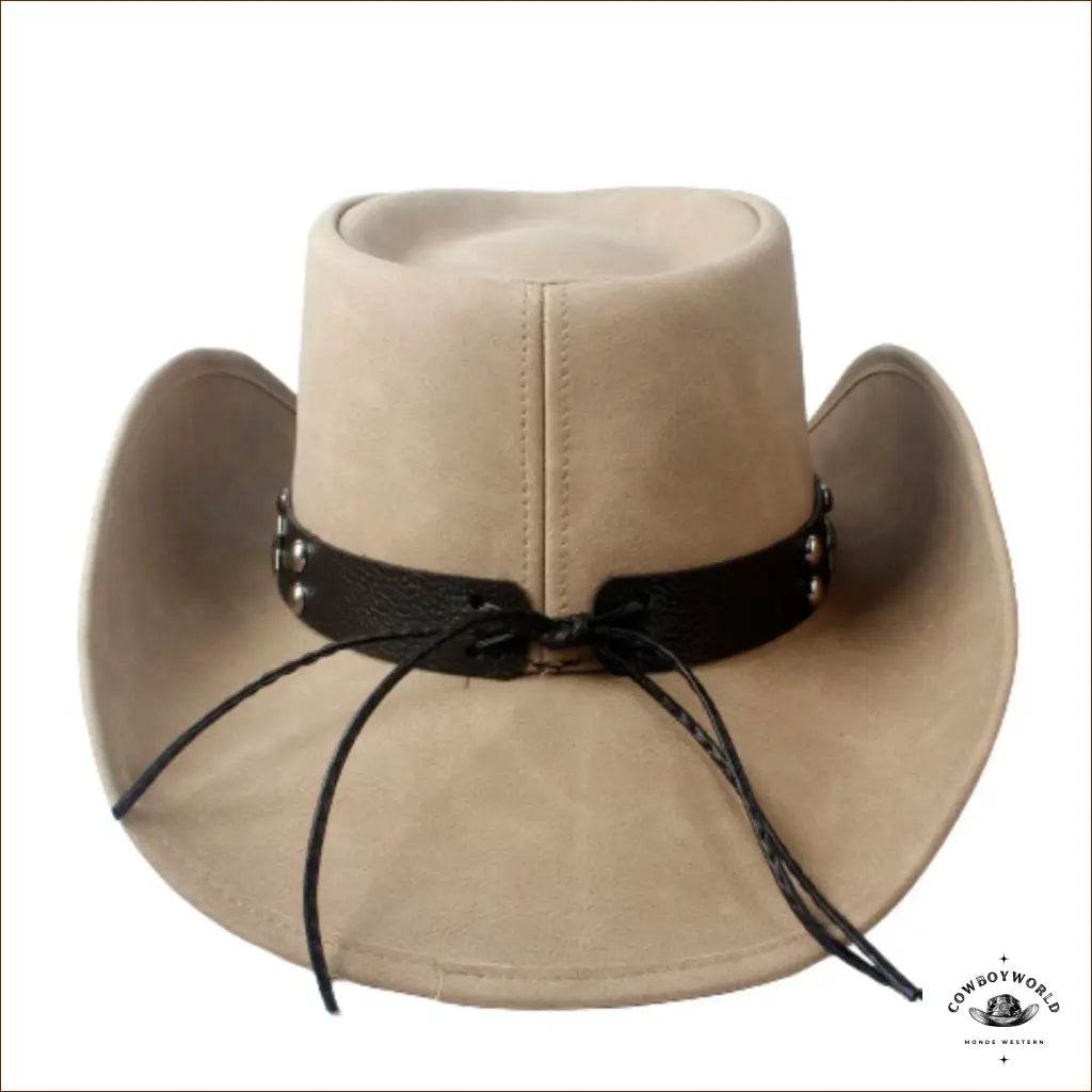 Chapeau de Cowboy Cuir Country - Cowboy World
