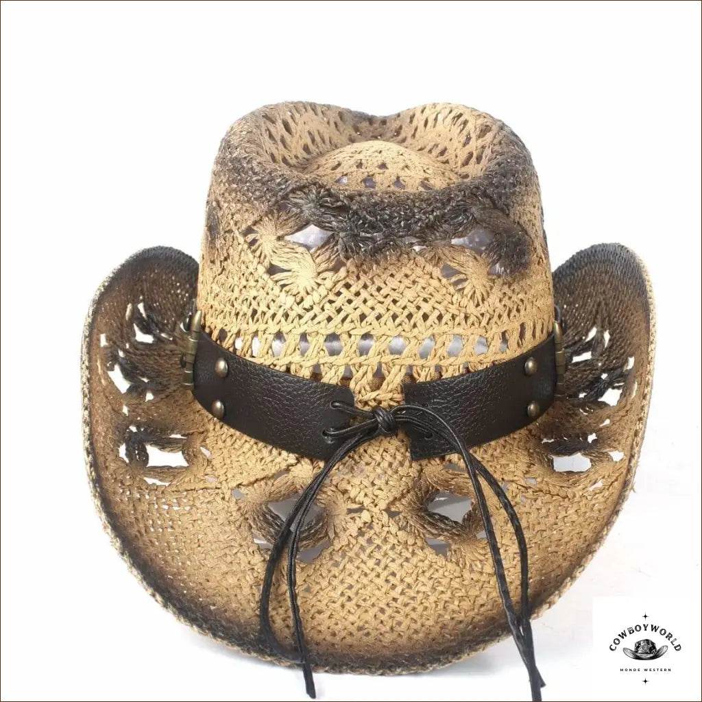 Chapeau de Cowboy en Paille - Cowboy World