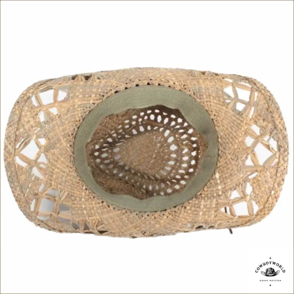 Chapeau de Cowboy en Paille Guns - Cowboy World