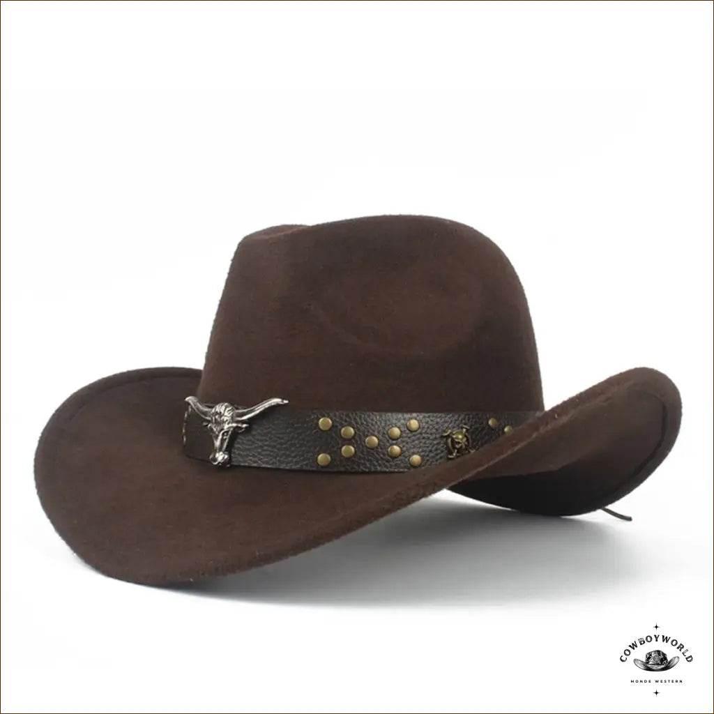 Chapeau de Cowboy Enfant en Laine - Cowboy World
