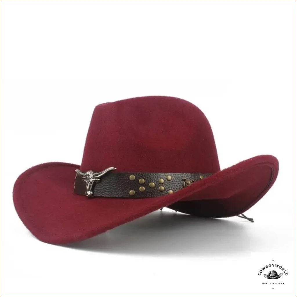 Chapeau de Cowboy Enfant en Laine - Cowboy World