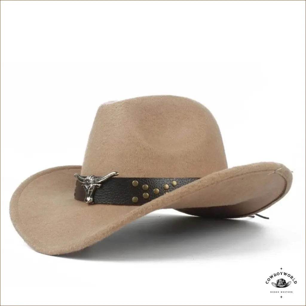 Chapeau de Cowboy Enfant en Laine - Cowboy World