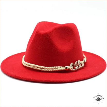 Chapeau de Cowboy Femme Blanc