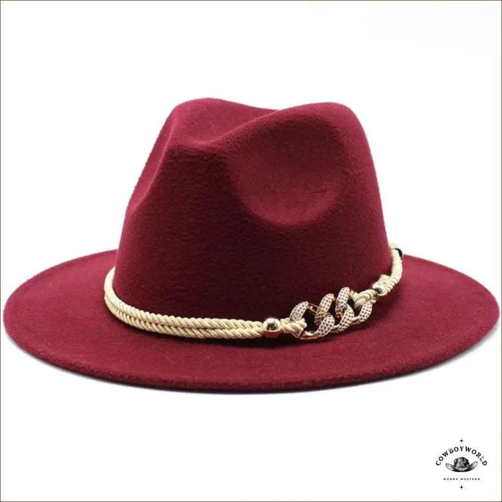 Chapeau de Cowboy Femme Blanc - Cowboy World