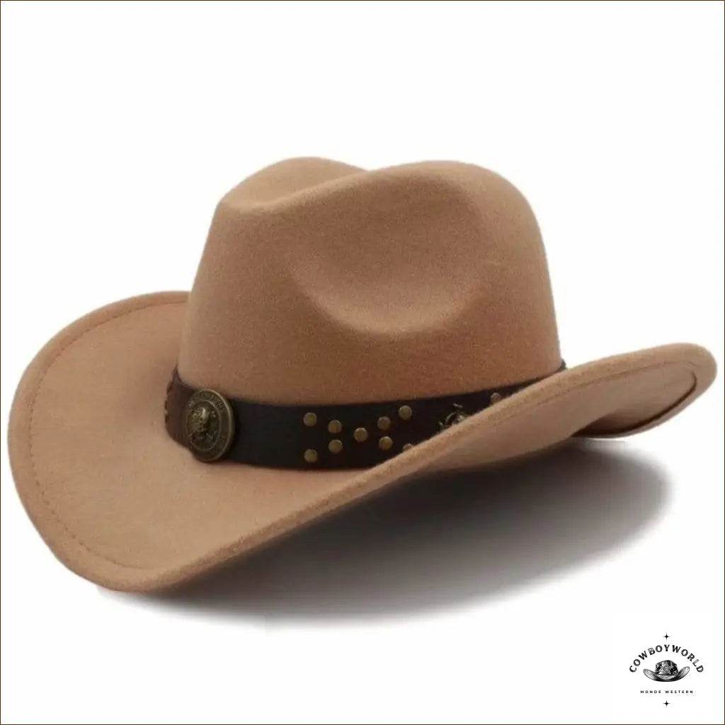 Chapeau de Cowboy Homme Feutre - Cowboy World