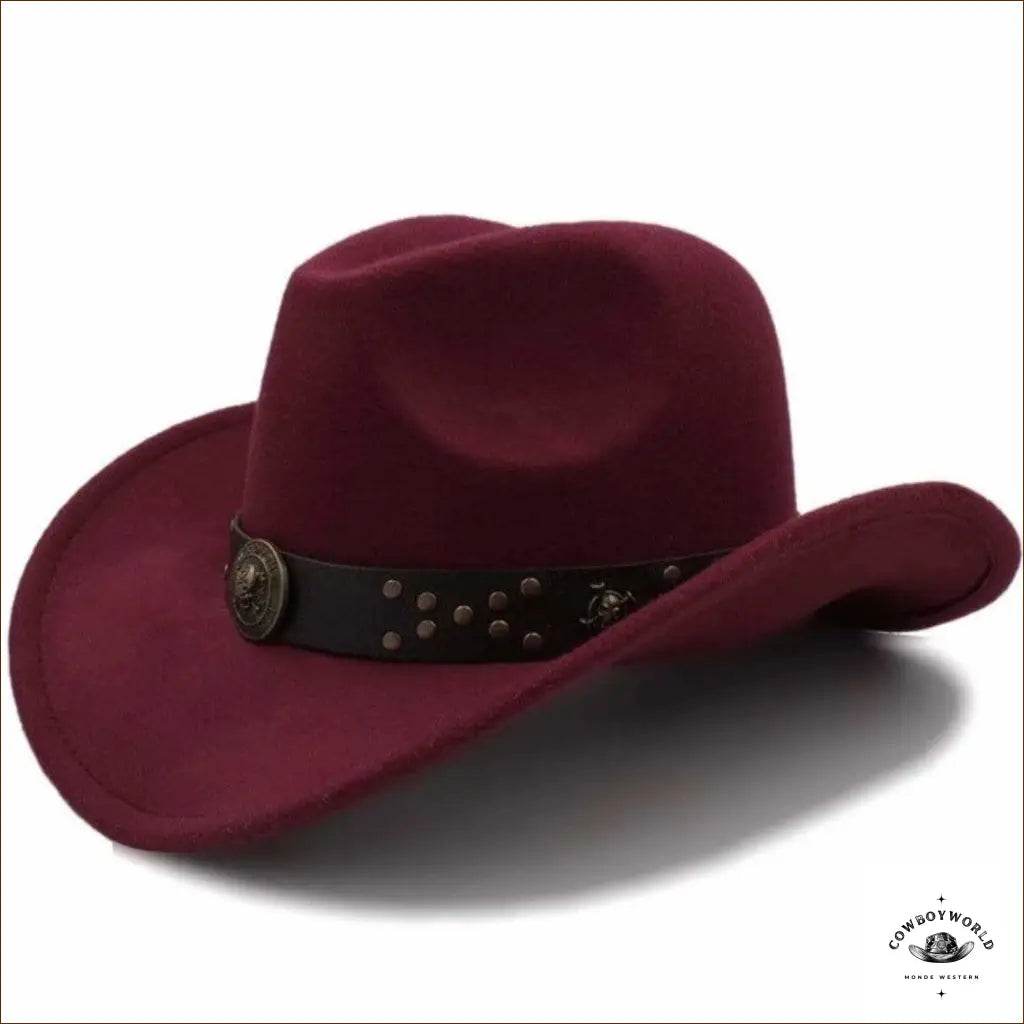 Chapeau de Cowboy Homme Feutre - Cowboy World