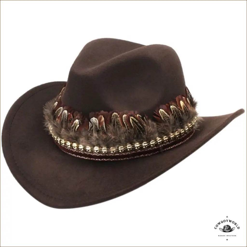 Chapeau de Cowboy Indien - Cowboy World