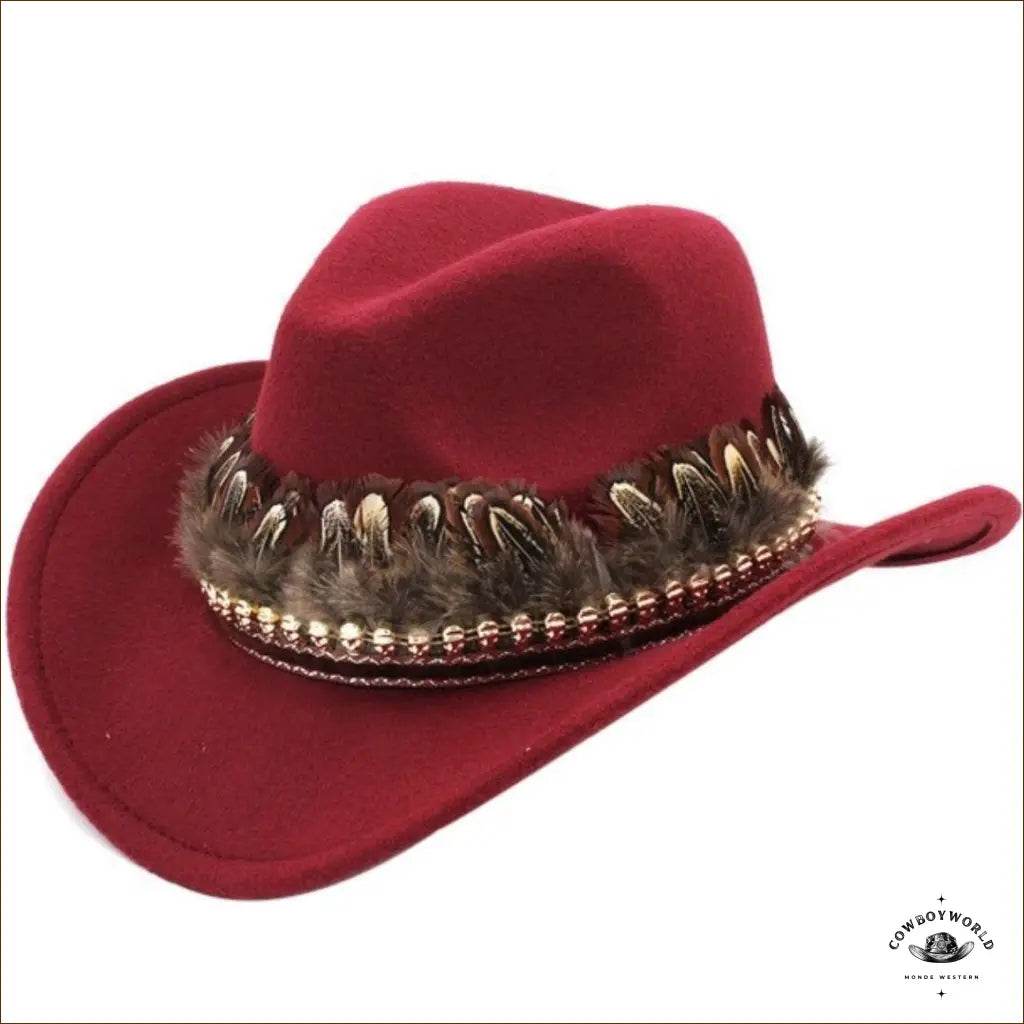 Chapeau de Cowboy Indien - Cowboy World