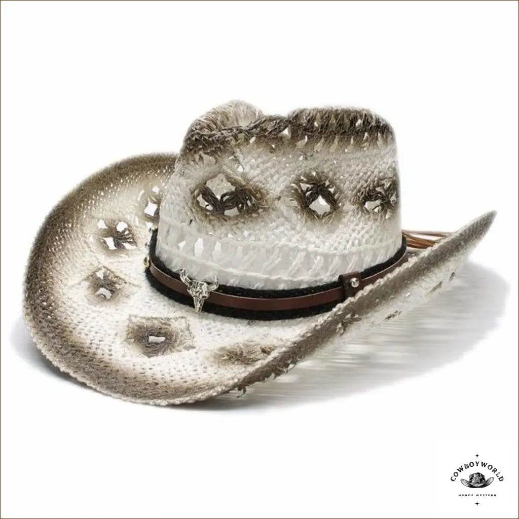 Chapeau de Cowboy Paille Femme - Cowboy World