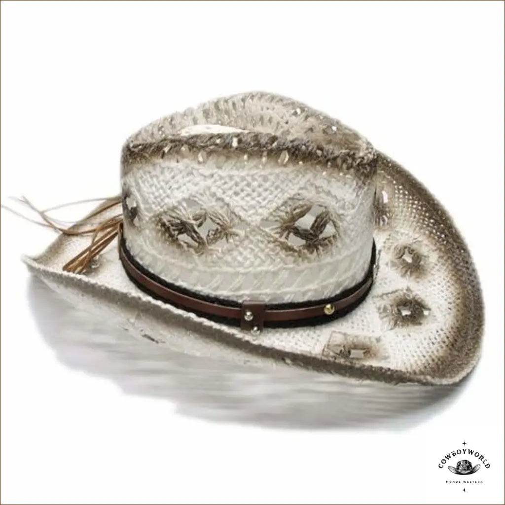 Chapeau de Cowboy Paille Femme - Cowboy World