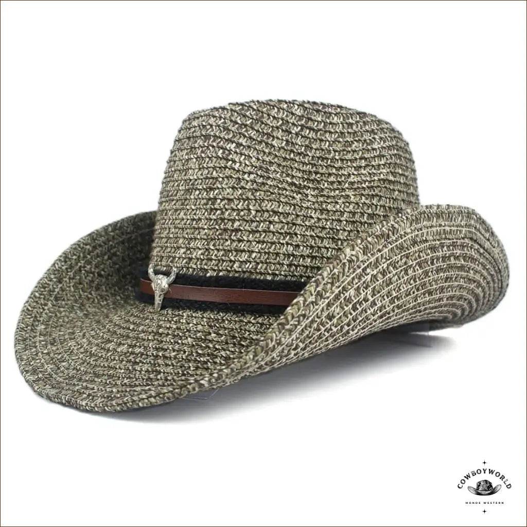 Chapeau de Cowboy Paille Souple - Cowboy World