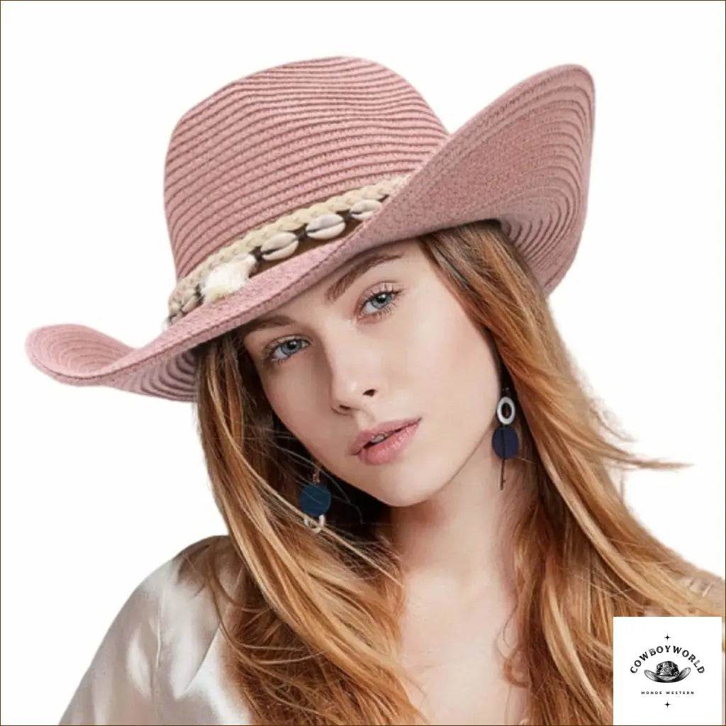 Chapeau de Cowboy Rose - Cowboy World