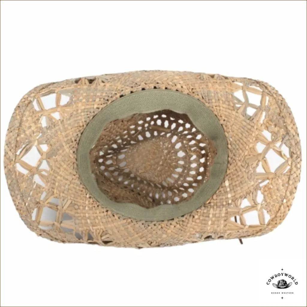Chapeau de Paille Cowboy Femme - Cowboy World